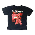 Y2K Gloomy Bear Baby Gothic Emo Girl Top Y2k Top Streetwear Scene 2000s Fitted T-Shirts