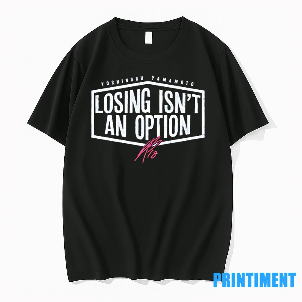 Yoshinobu Yamamoto Losing Isnt An Option Los Angeles Dodgers Signature Tshirts Sweater