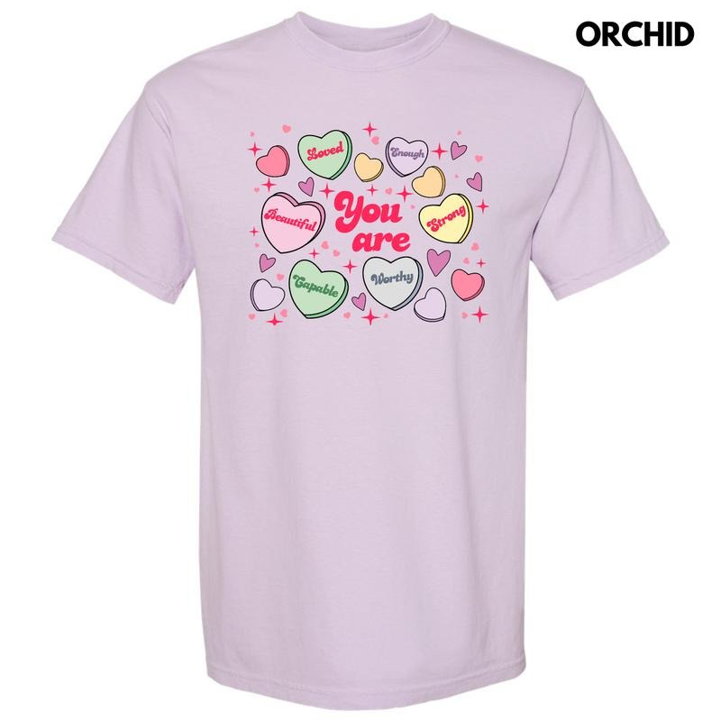 You Are Valentine Hearts Comfort Colors 'NLB' T-Shirts
