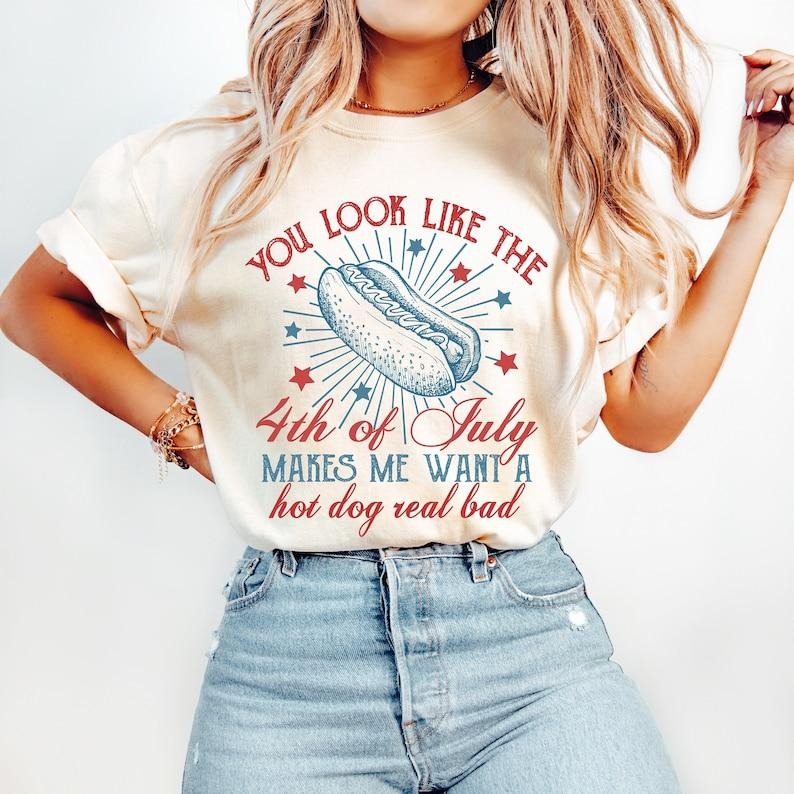 You Like 4th July Shirt Retro 4th July Independence Day Vintage America Shirt T-Shirts