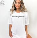 You Matter Shirt Inspirational Shirt Mental Health Matters Shirt Mental Health Shirt Her Breathable Casual Comfort Top Comfortable T-Shirts