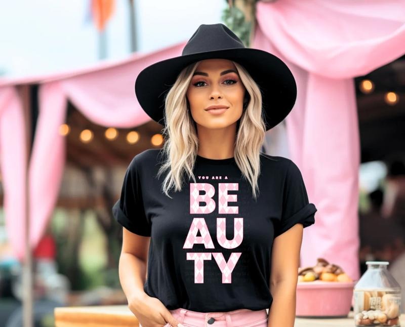 You Are Beauty Casual Comfortable Top Womenswear T-Shirts