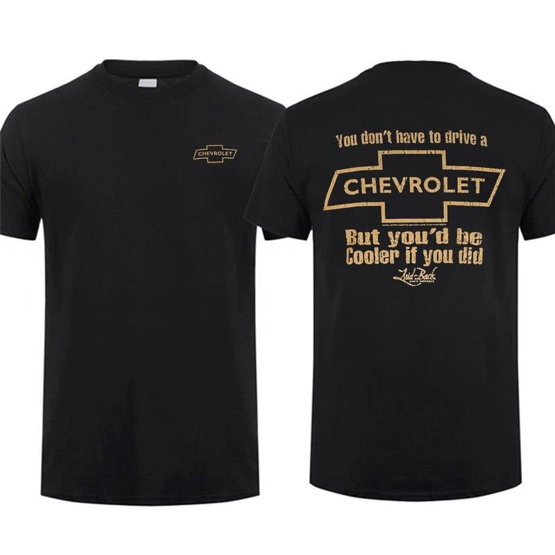 You'D Be Cooler Chevy Shirt Chevy C10 Shirt Menswear Chevy Gang Obs Shirt Truck Shirt Menswear Car Parts Short Sleeve T-Shirts
