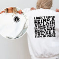 You'Re Bum Sarcastic Casual Street Fleece Tops Perfect T-Shirts