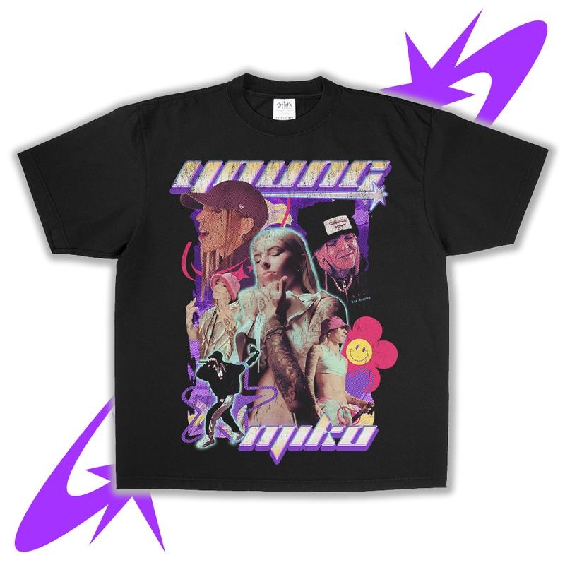 Young Miko Vintage High Quality Street Fit T-Shirts