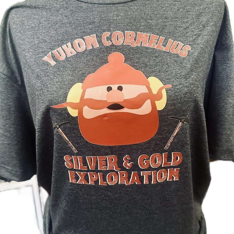 Yukon Cornelius Silver Gold Pattern Shirt T-Shirts