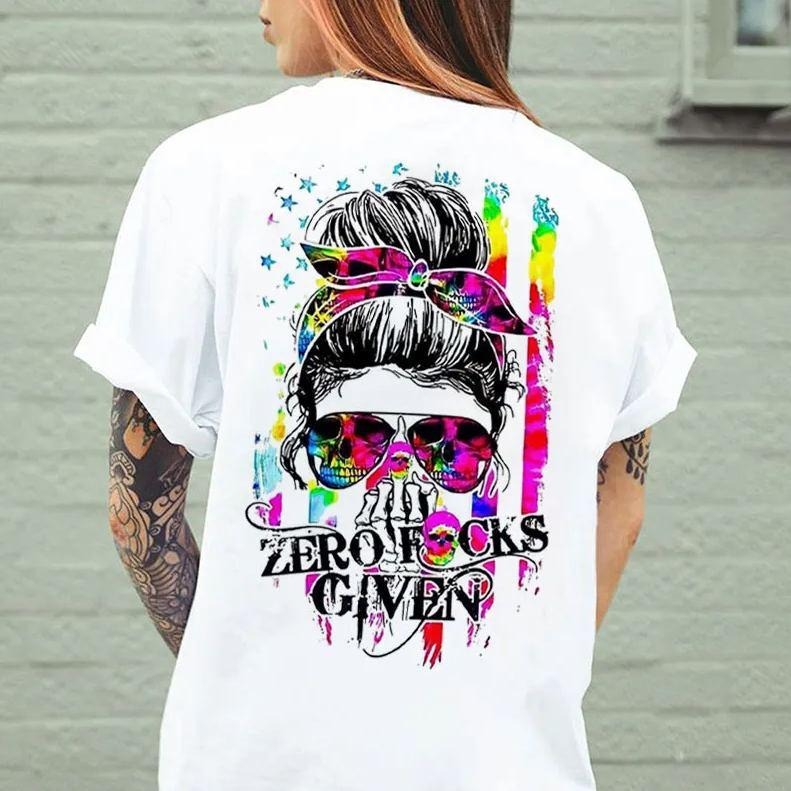 ZERO S GIVEN Print T-Shirts