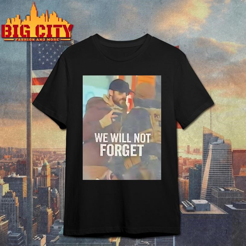 e Will Not Forget Alex Pretti 1988 2026 Photo Shirt