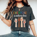 Everyone Is Welcome Here Idaho Teacher Shirt Inclusion Equality Protest Resist Idaho Teacher Romance Shirt T-Shirts