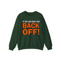 F You Can Read This Back Off Casual Street Fleece Fabric Tops Perfect T-Shirts