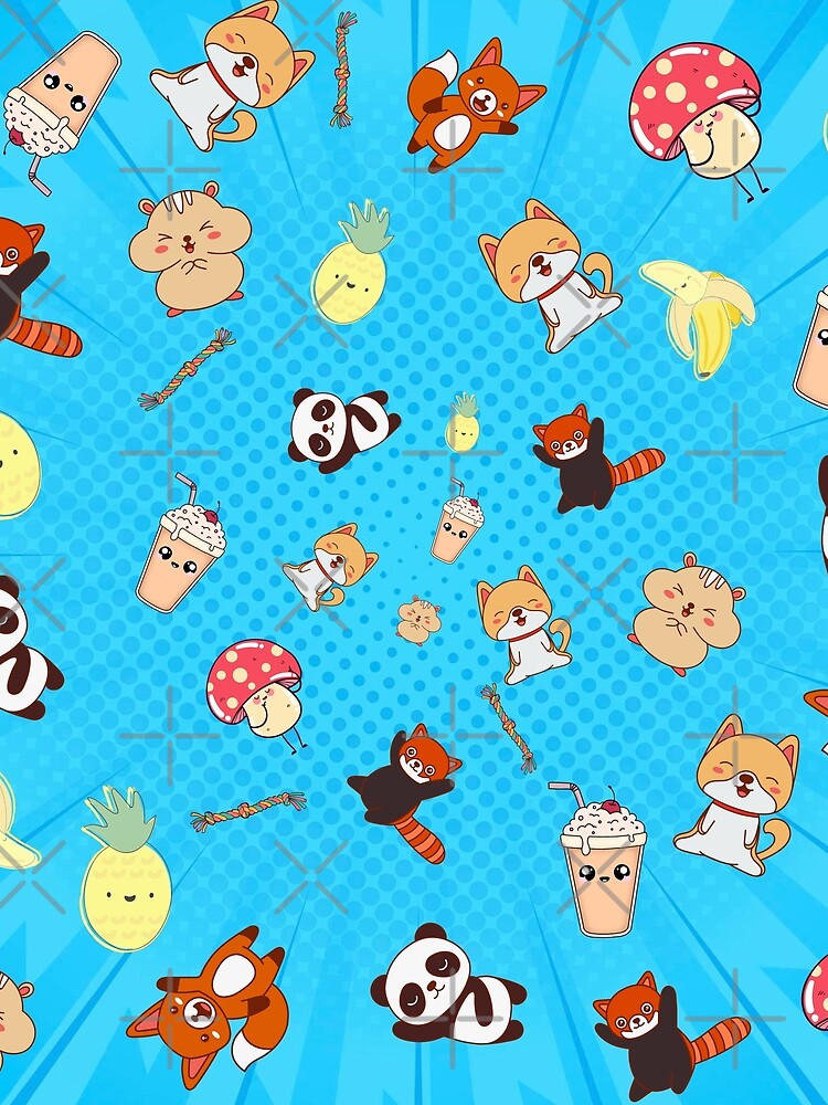 Kawaii pattern by ArtAngiTresors