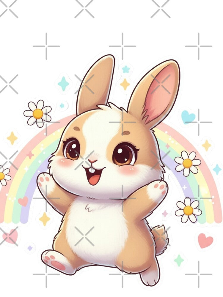 Lucky Spring Bunny by SimonsDesignArt