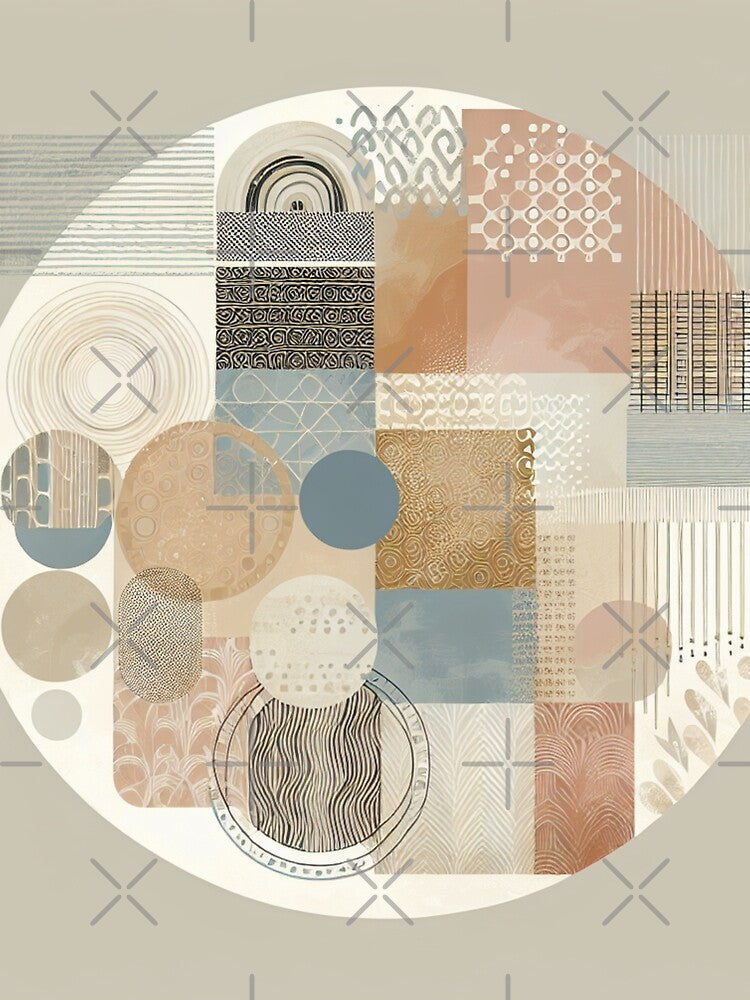 Boho Abstract Background - 39 by Acabee