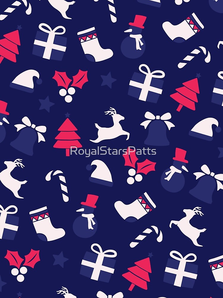 Elegant Snowflake Winter Funny Christmas Happy Holiday    - Birthday Gifts For Boyfriend by RoyalStarsPatts