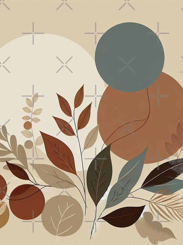 Boho Abstract Background - 01 by Acabee