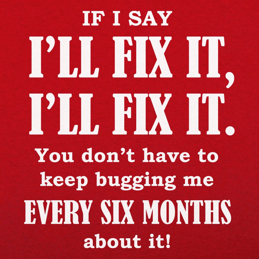 I'll Fix It