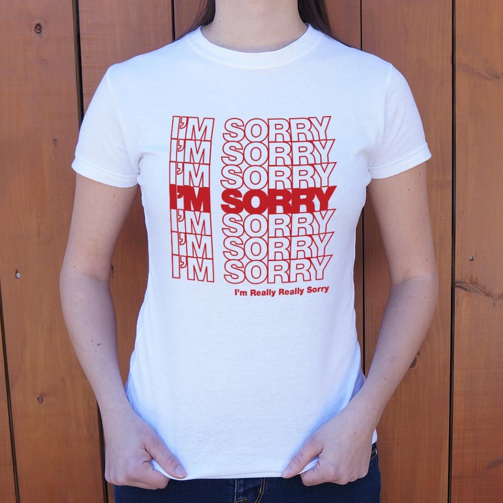 I'm Sorry Bag