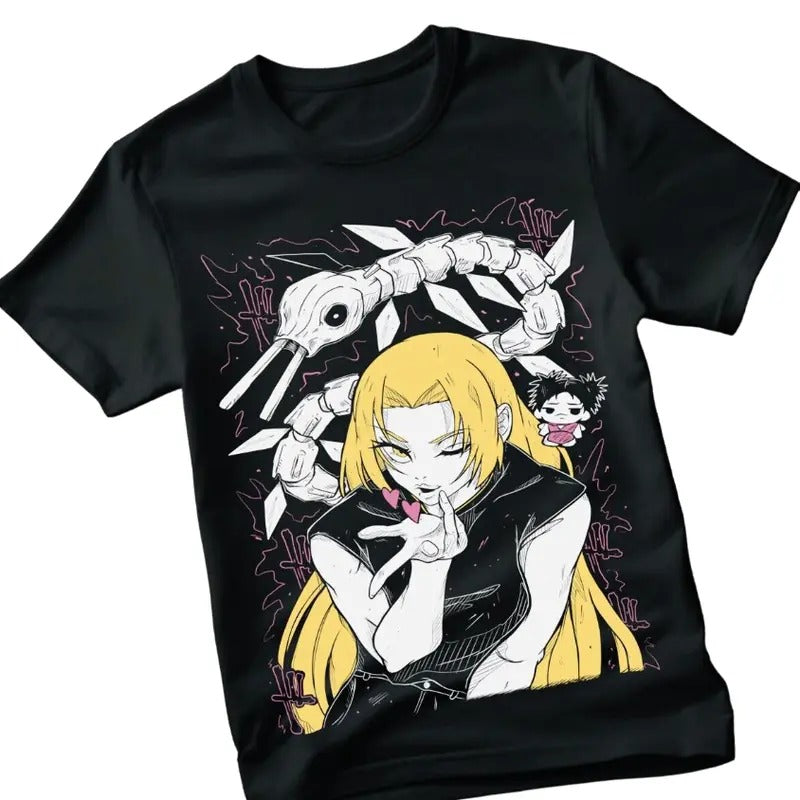 Jujutsu Kaisen Yuki Tsukumo Kenjaku Choso Anime All Size T-Shirts