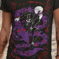Ken Shirt Fire Streetwear Japan 100% Cotton Anime Comfortable Shirt Horror Anime T-Shirts