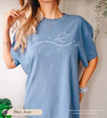 Moon Saturn Shirt Space Themed Music Lover Celestial T-Shirts