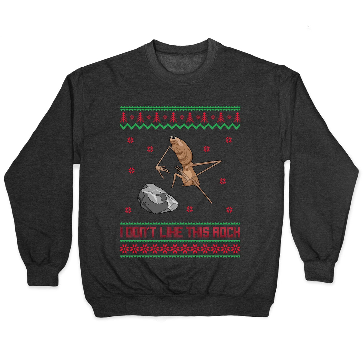 Marcus I Dont Like This Rock Crewneck