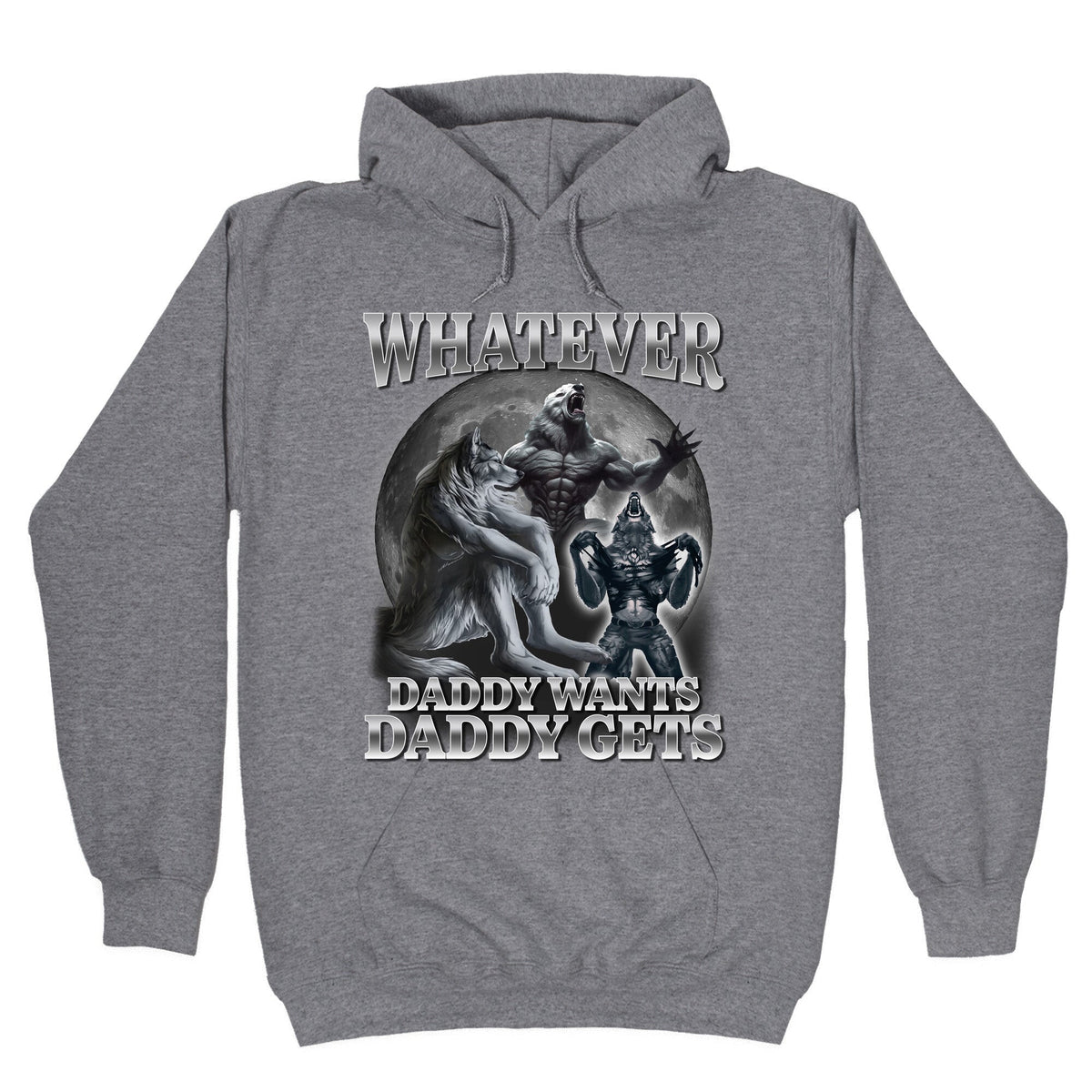 Whatever Daddy Wants Wolf Shirt