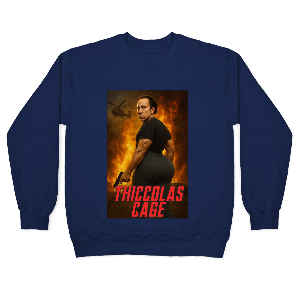 Thiccolas Cage Crewneck
