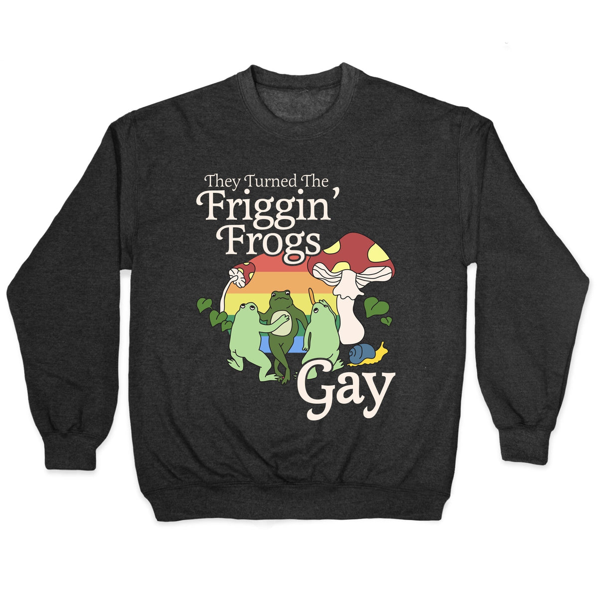 Gay Frogs Crewneck