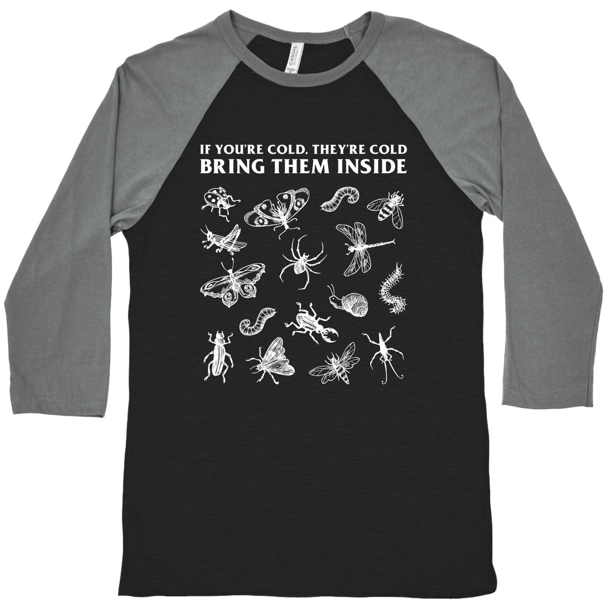Bring Them Bugs Inside Baseball Tee
