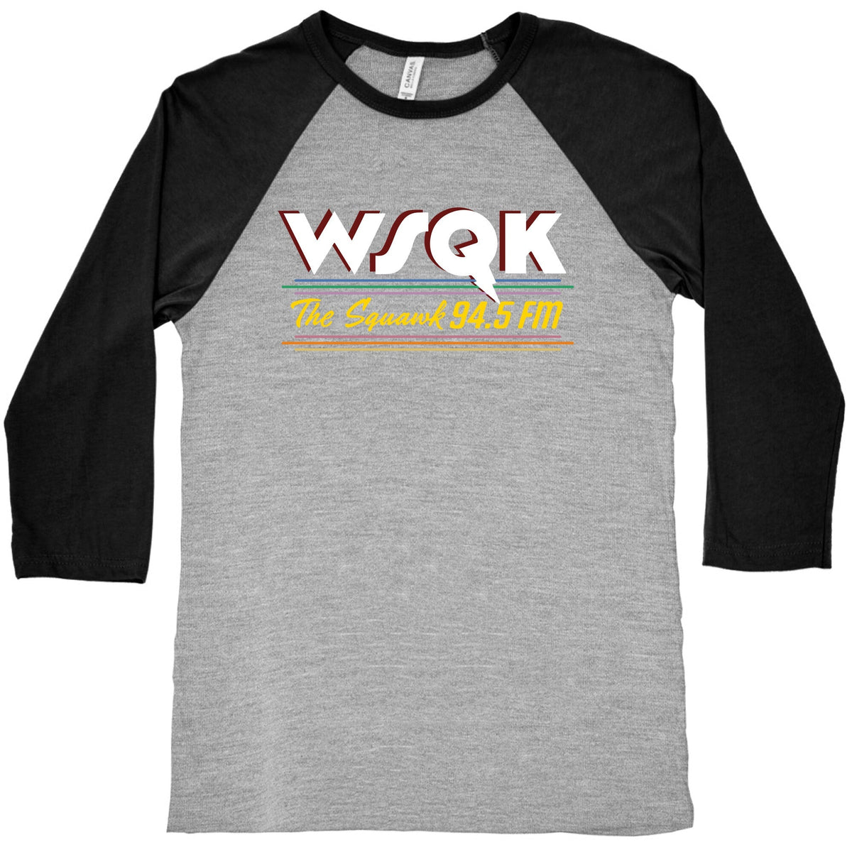 WSQK The Squawk Baseball Tee