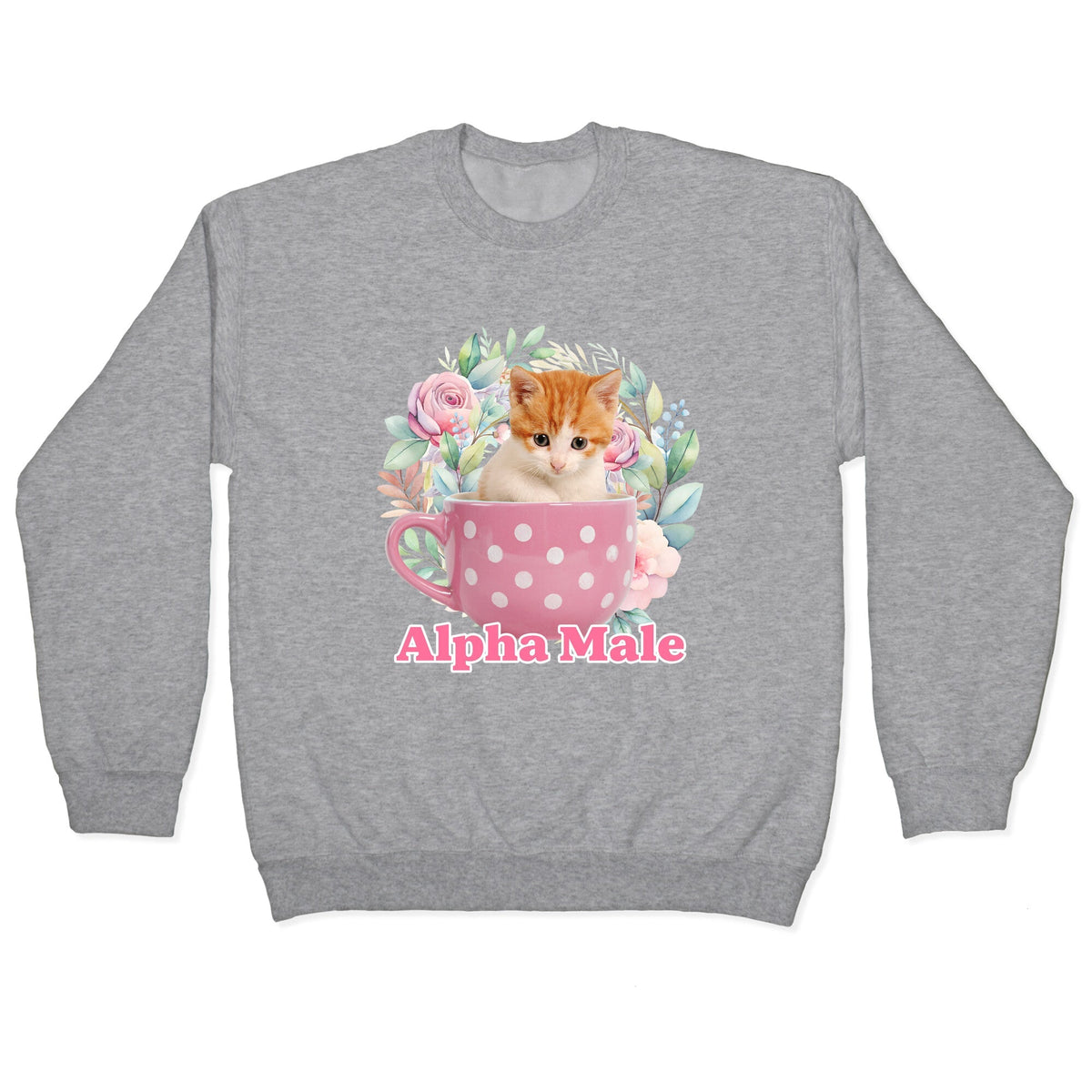 Alpha Male Kitten Crewneck