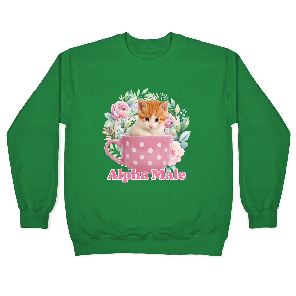Alpha Male Kitten Crewneck