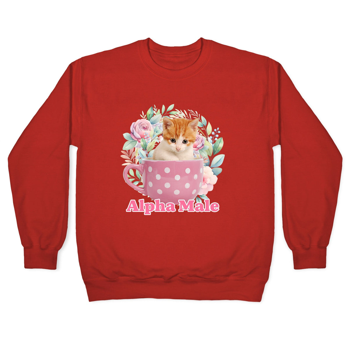 Alpha Male Kitten Crewneck
