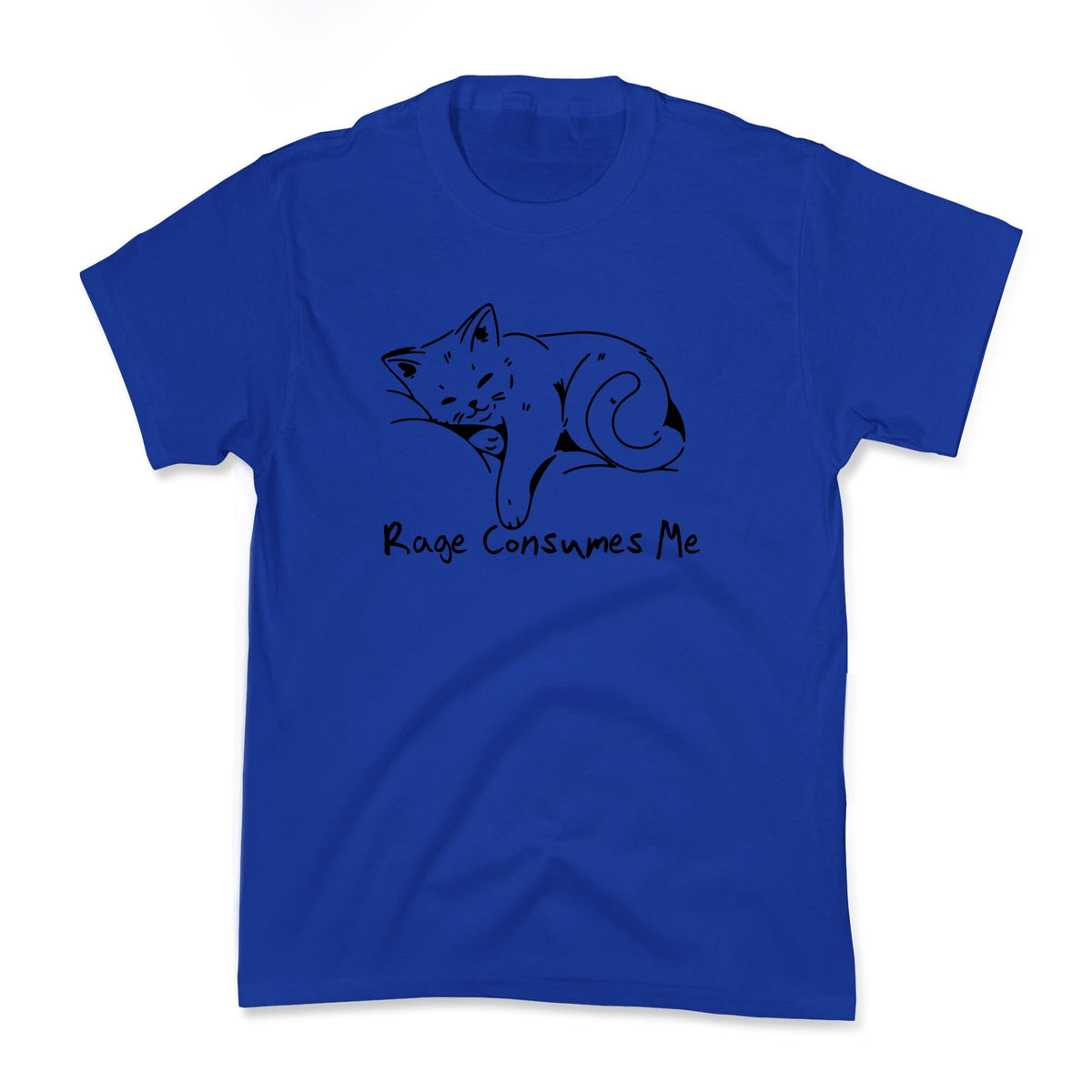 Rage Consumes Me Kitten Kids Tee
