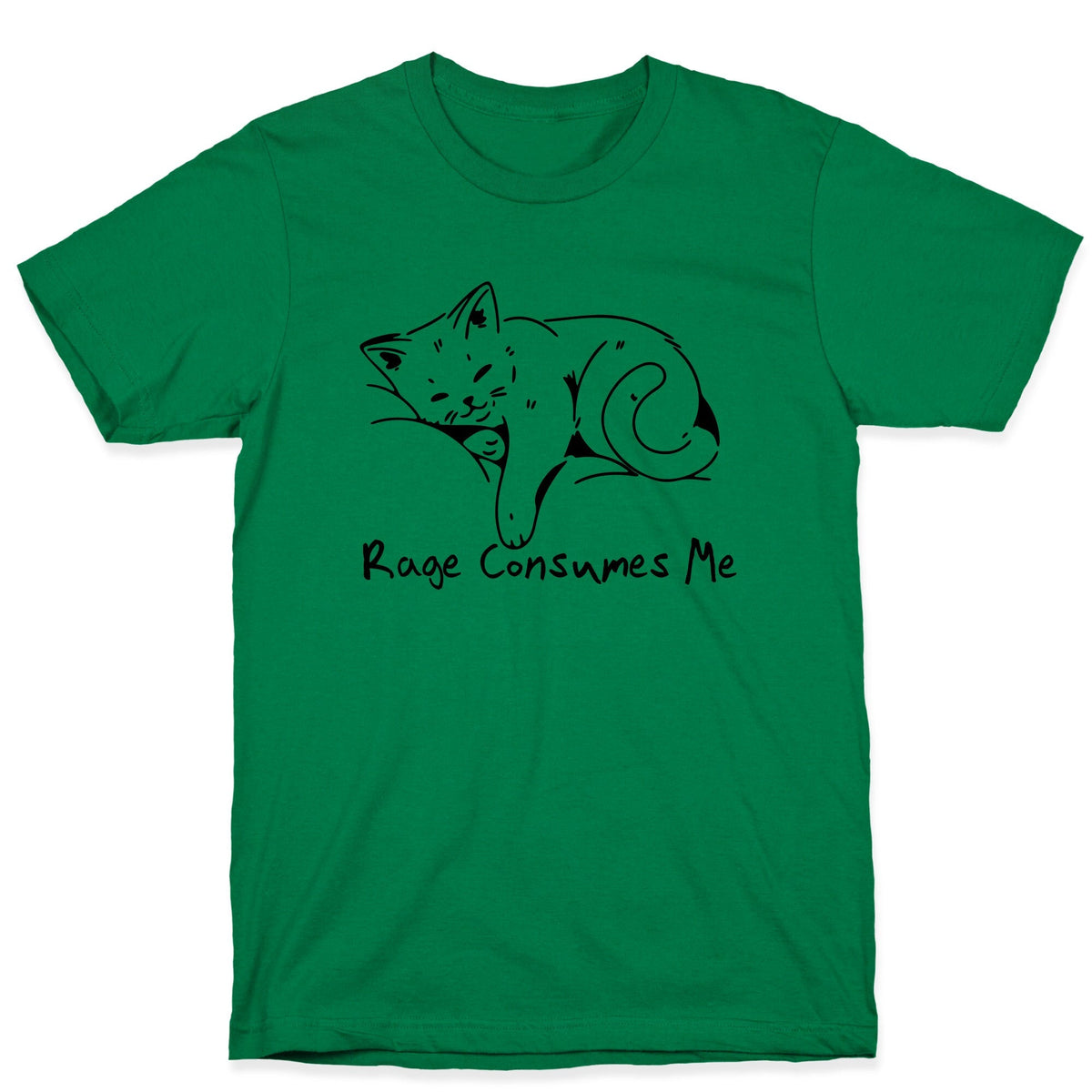 Rage Consumes Me Kitten T-Shirt