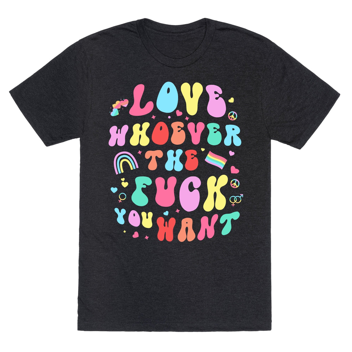 Love Whoever The F You Want Unisex Triblend Tee