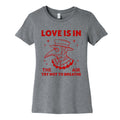 Love Is In The Air Womens Cotton Tee