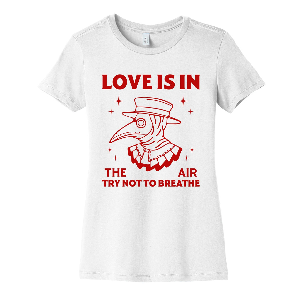 Love Is In The Air Womens Cotton Tee
