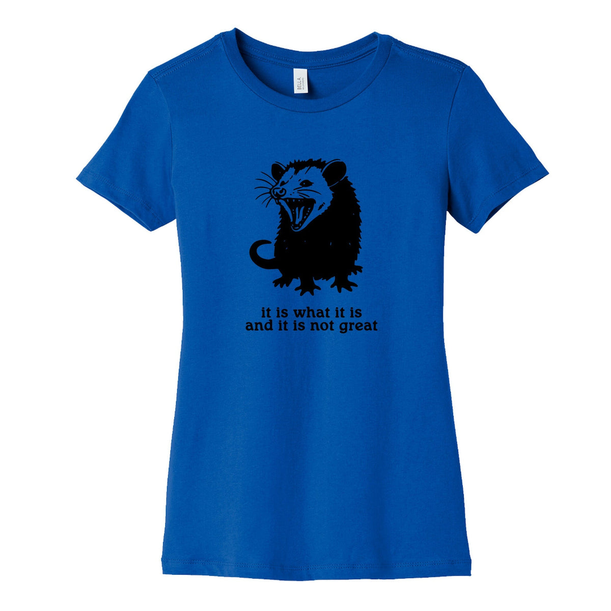 It Is What It Is Womens Cotton Tee
