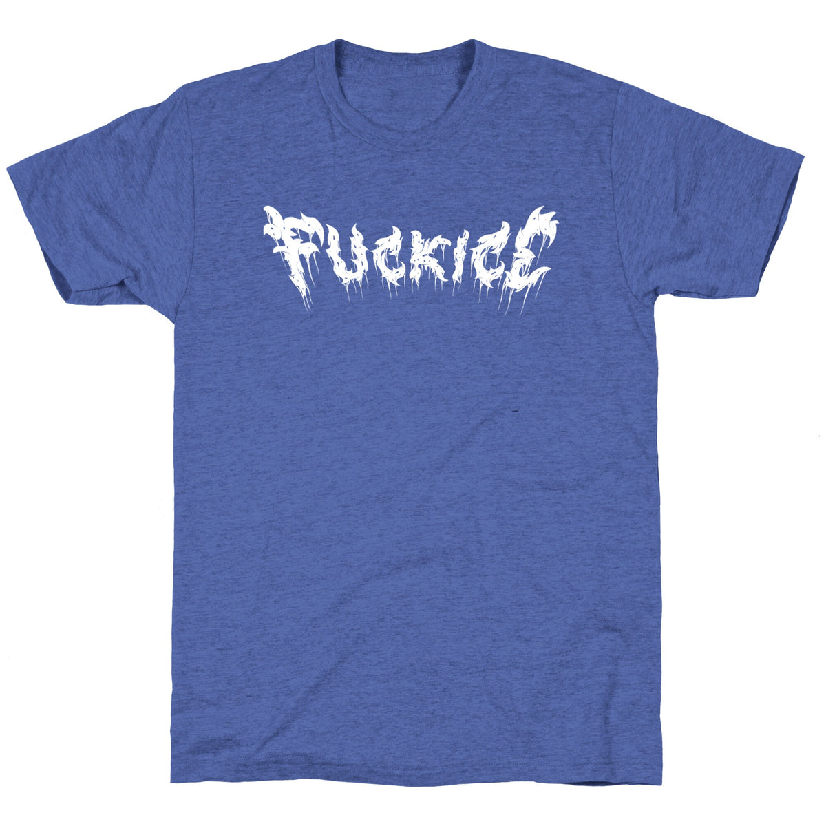 Fuck ICE Metal Logo Unisex Triblend Tee