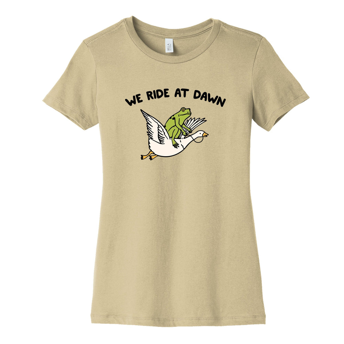We Ride At Dawn Womens Cotton Tee