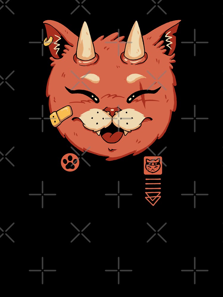 Devil Meowster Cat by vincenttrinidad