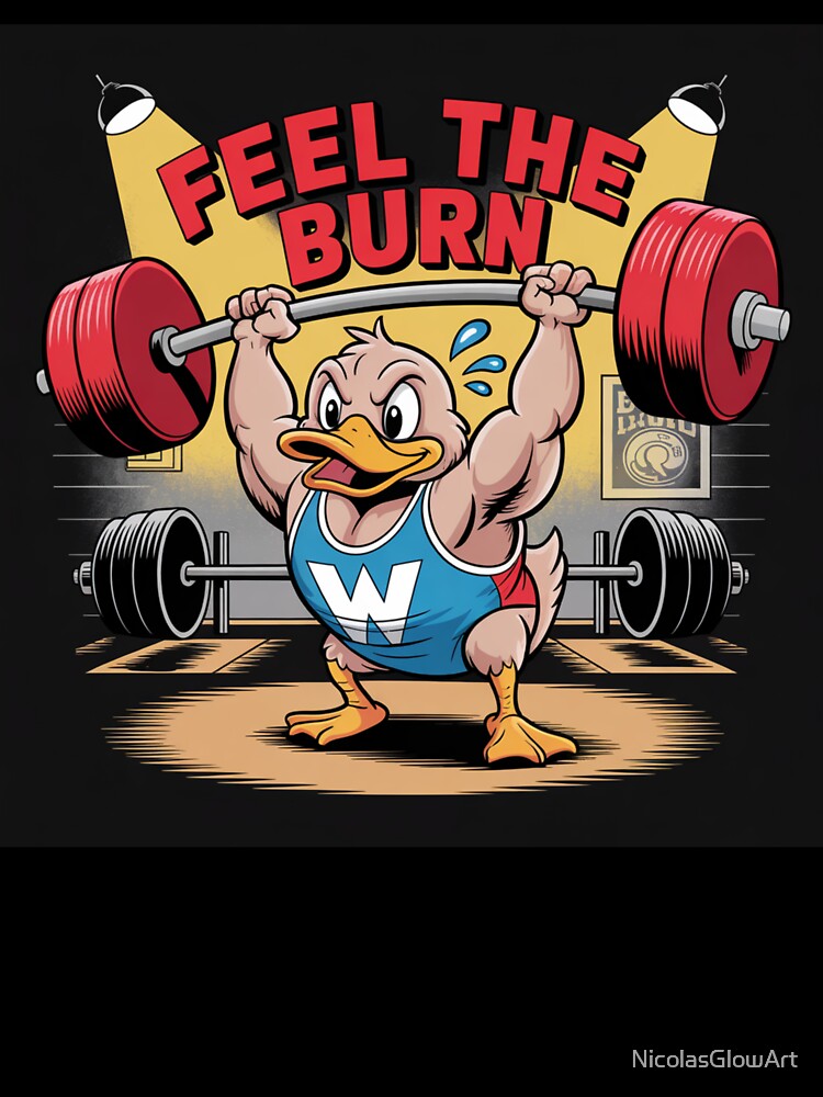 Feel The Burn | T-Shirt by NicolasGlowArt