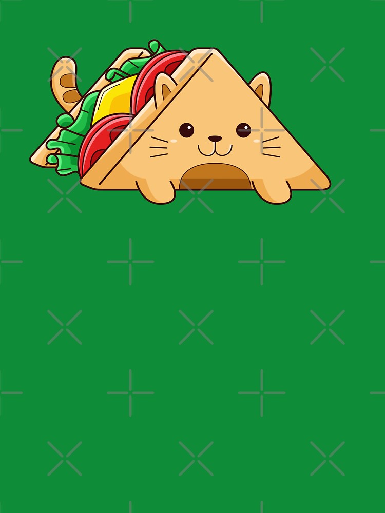 Yummy Cute Cat Kawaii Sandwich by PosterpartyCo
