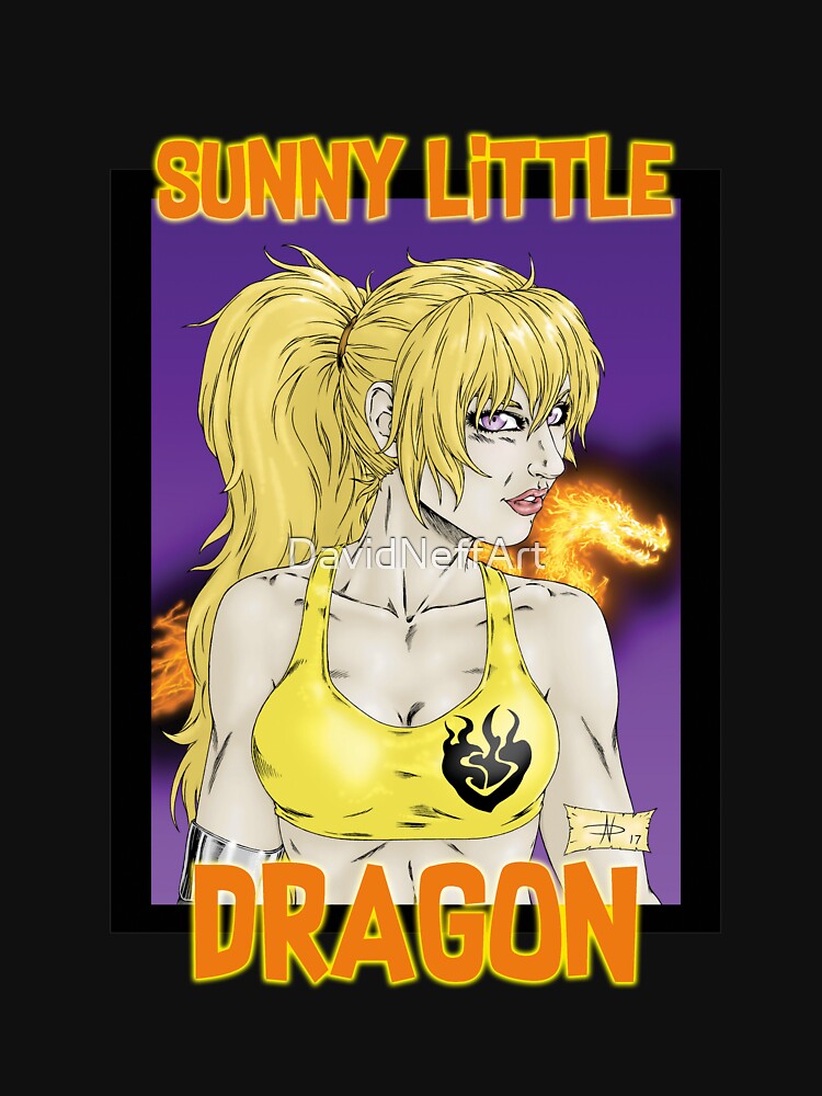 Sunny Little Dragon by DavidNeffArt