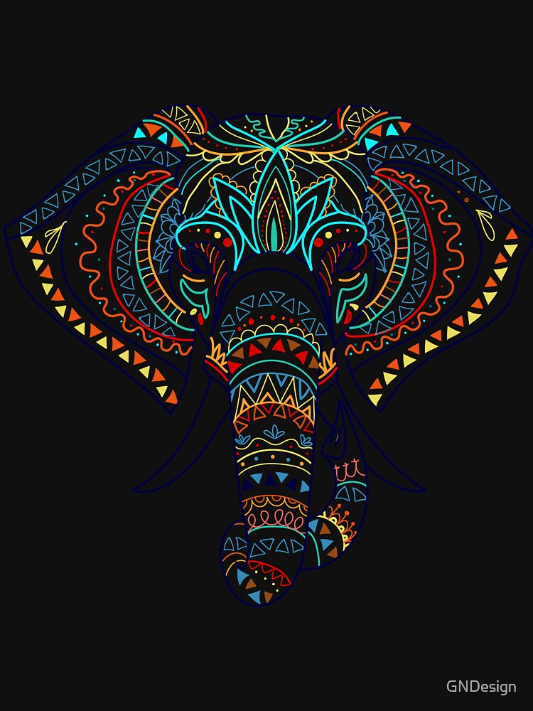 Ethnic Elephant by GNDesign