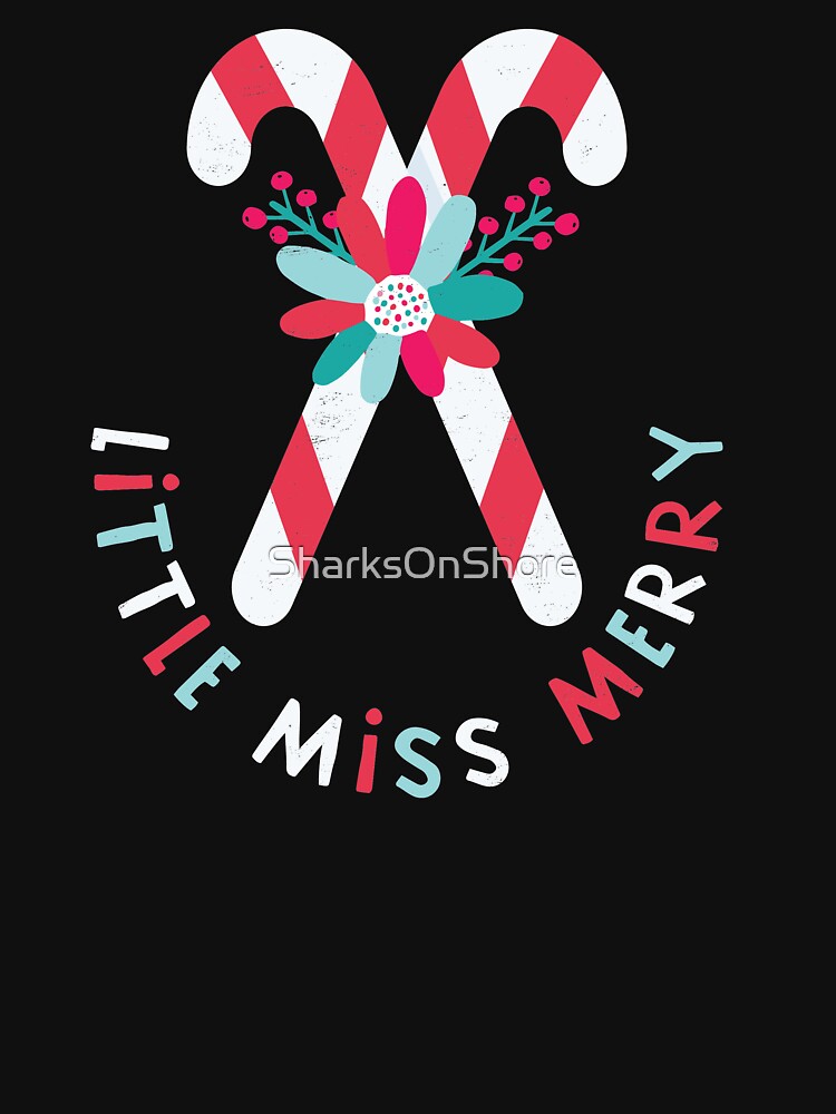Little Miss Merry Candy Canes by SharksOnShore