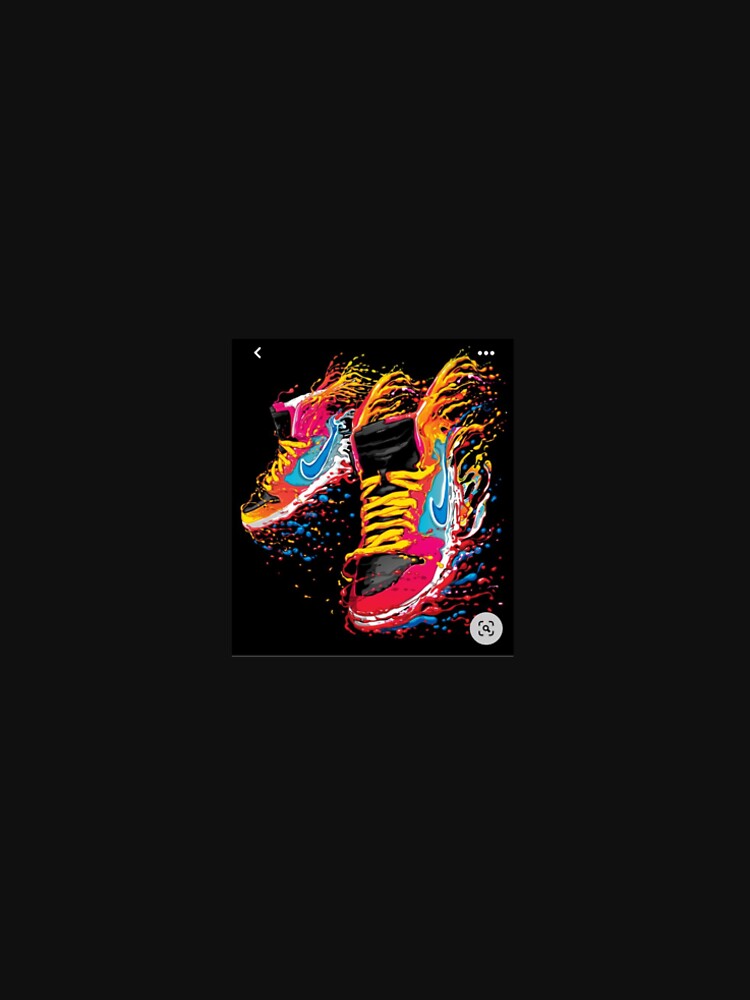 Printed shoe art design by Cripson333