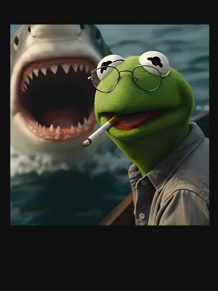 Kermit the Frog Smoking Meme by GesanoSchuza