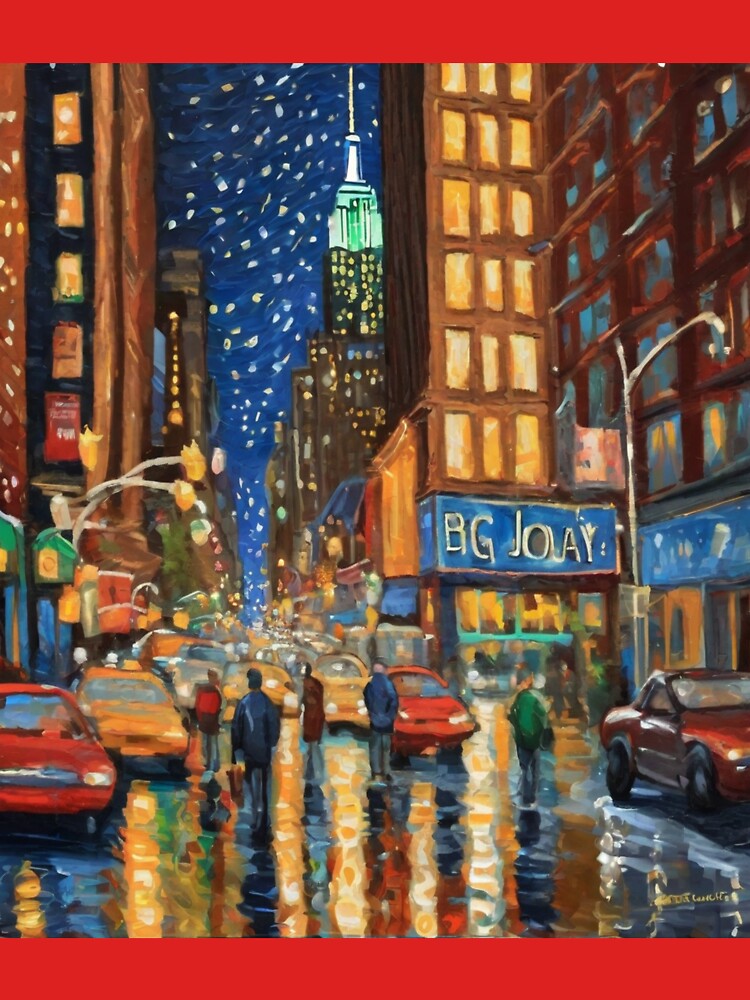 NYC Xmas Magic: Bright Lights, Big Joy! by Artisticanvas